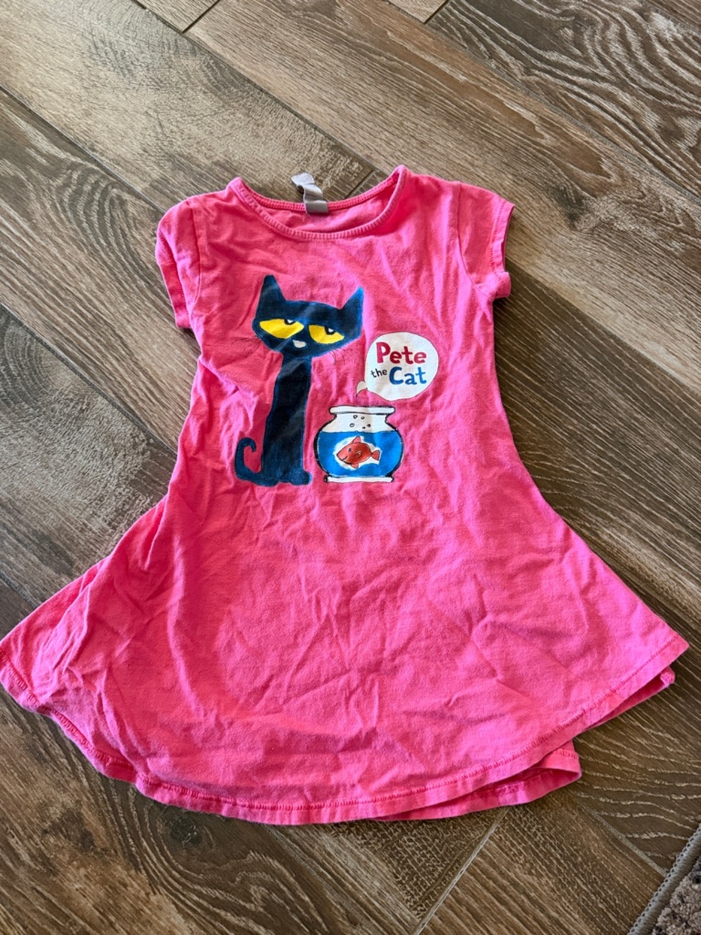 Pete the cat pink dress 3t